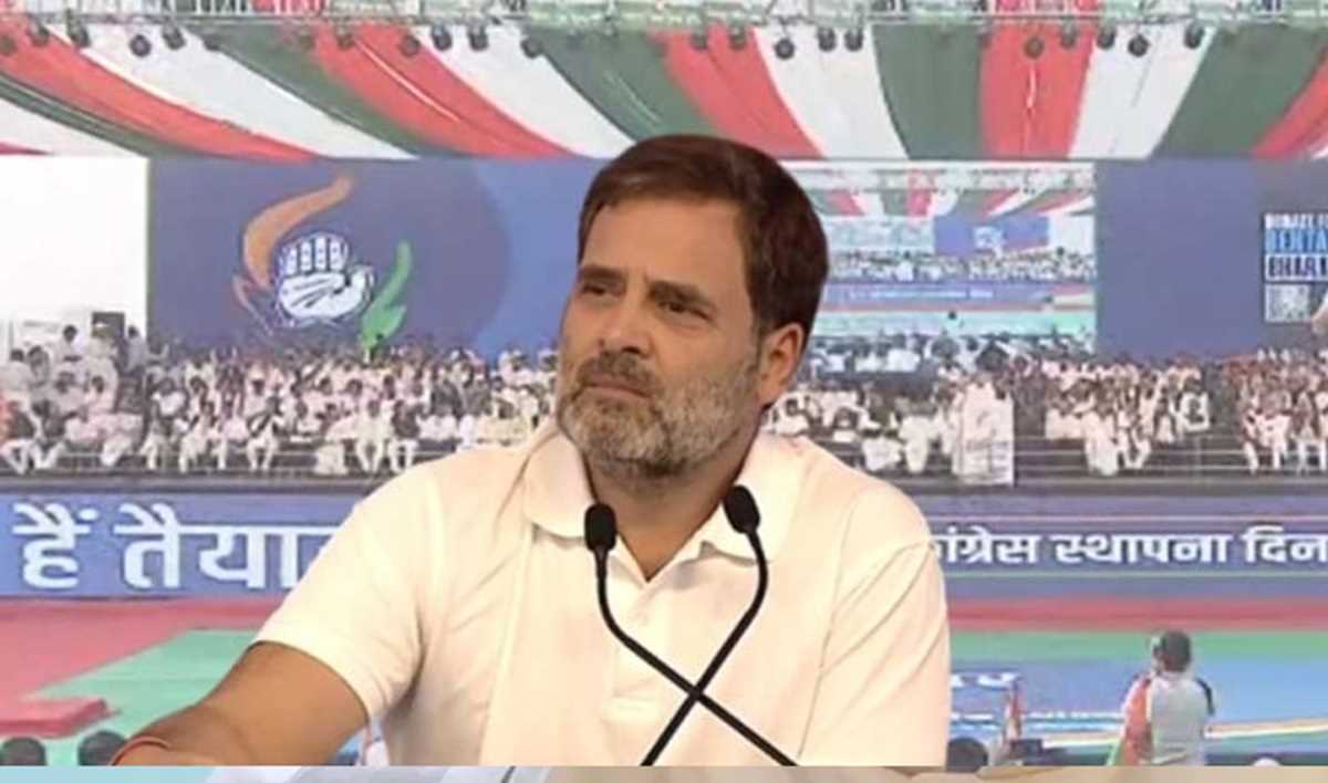 संघ के गढ़ में राहुल गांधी ने भरी हुंकार